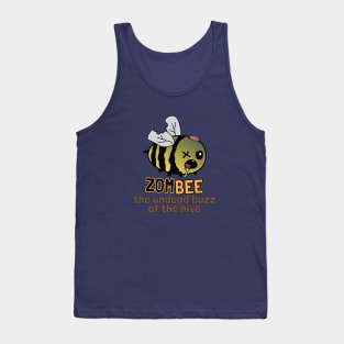 Beeware of zombee Tank Top